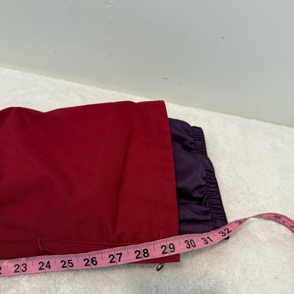 Burton Womens Pink Ski Snow Winter Snowboard Pants Snowsuit Suit Bibs Ladies XS - Picture 10 of 11